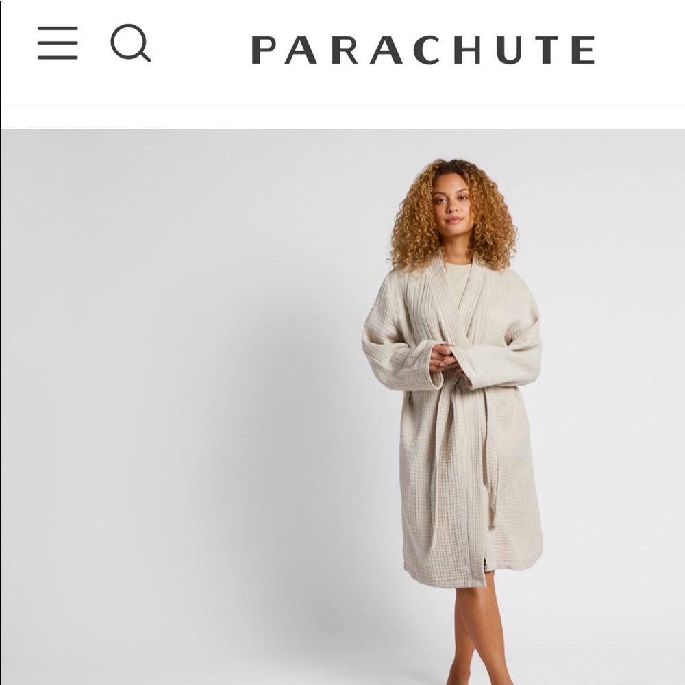 ISO o small or medium bone parachute cloud robe!